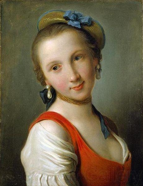 Pietro Antonio Rotari A Girl in a Red Dress